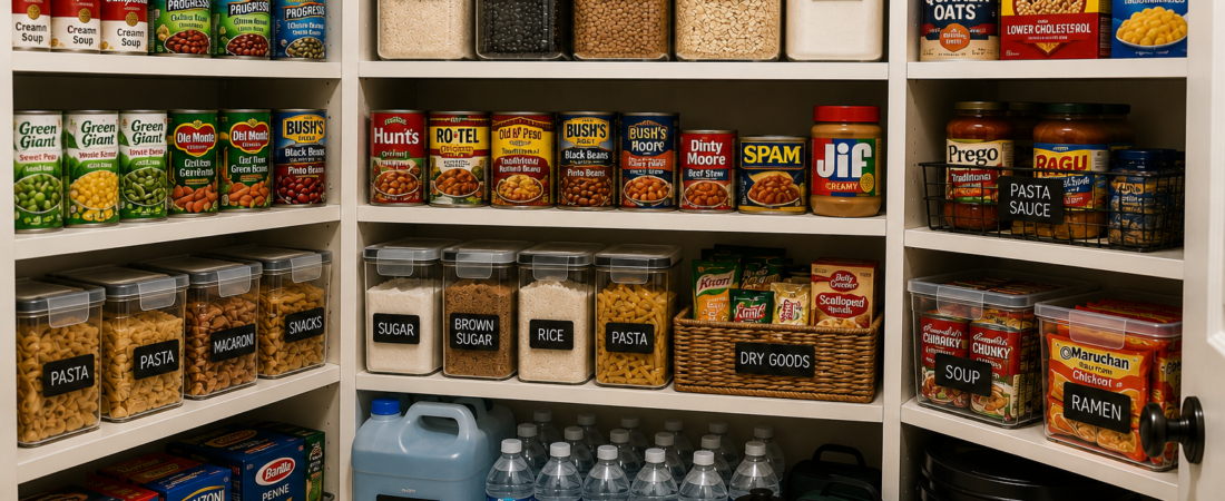 How To Build A One-Year Emergency Food Supply