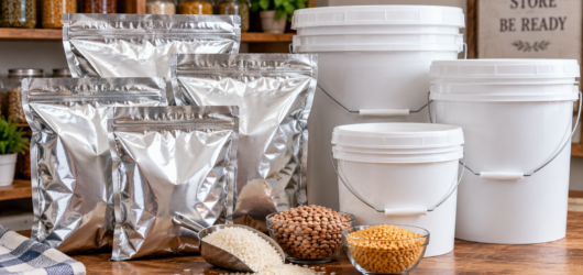 Mylar Bags vs. Plastic Buckets for Rice: Long-Term Storage