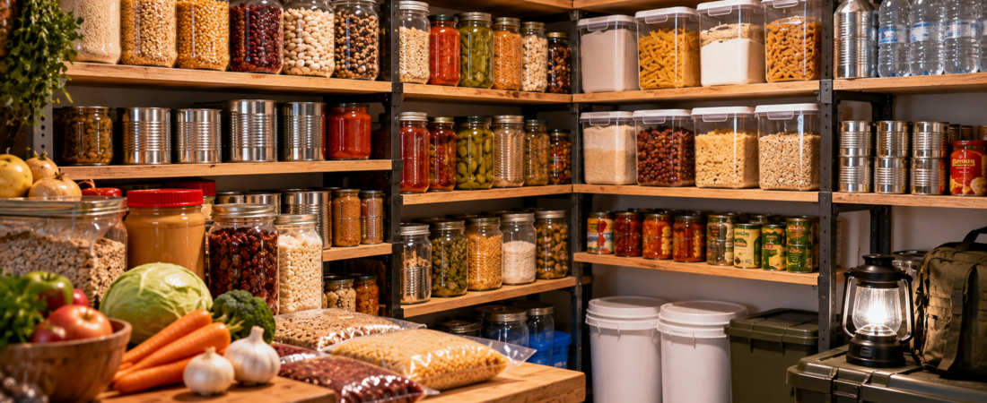 What To Store in Your Pantry for a Long-Term Emergency?
