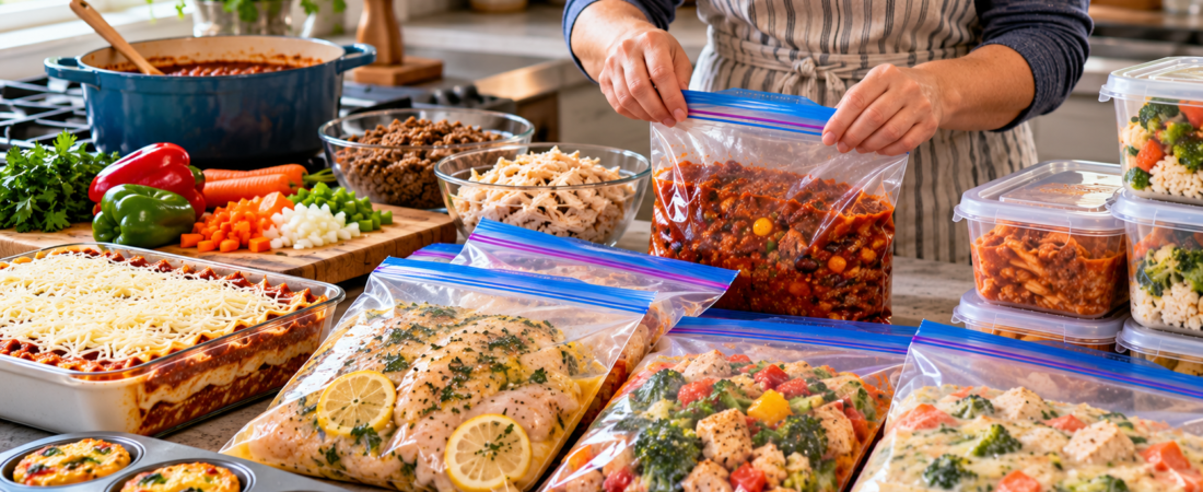 Freezer Meal Preparation: What Meals Should You Make Ahead?