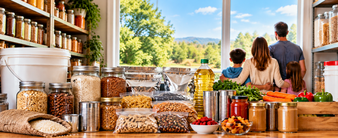 How to Build an Emergency Food Supply for a Family of 4