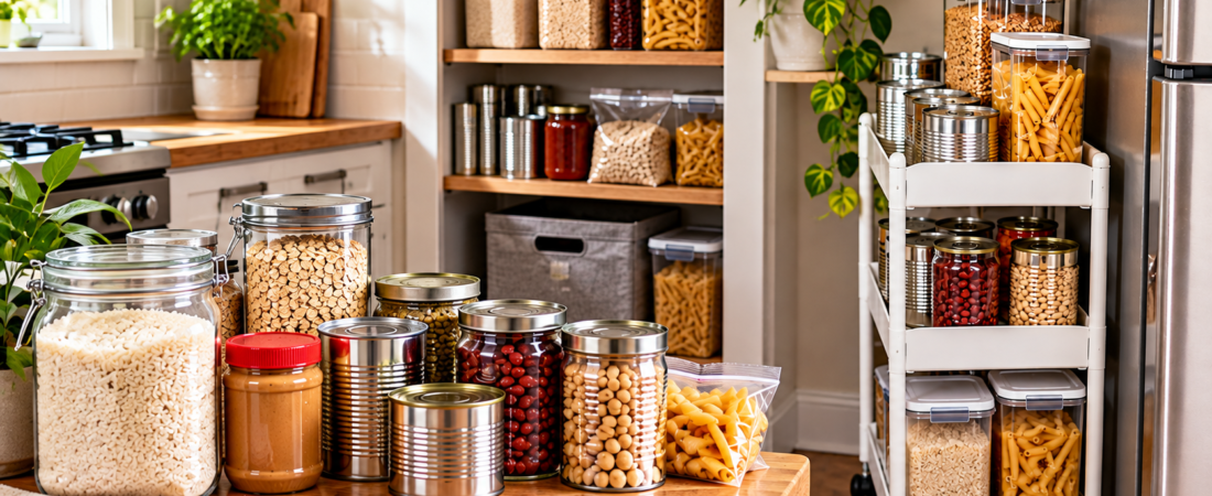 Build an Emergency Food Supply With Almost No Storage Space